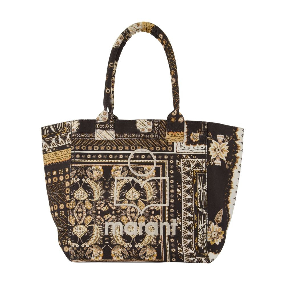 Isabel Marant Small Yenky Ge Shopper Bag - Cotton - Black