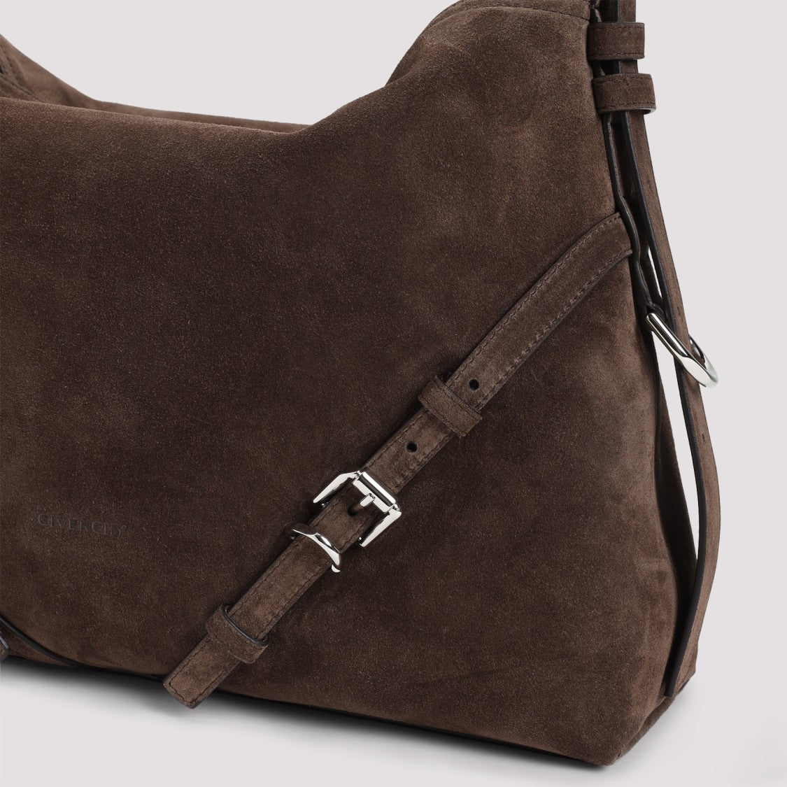 Givenchy Suede Calf Leather Shoulder Bag