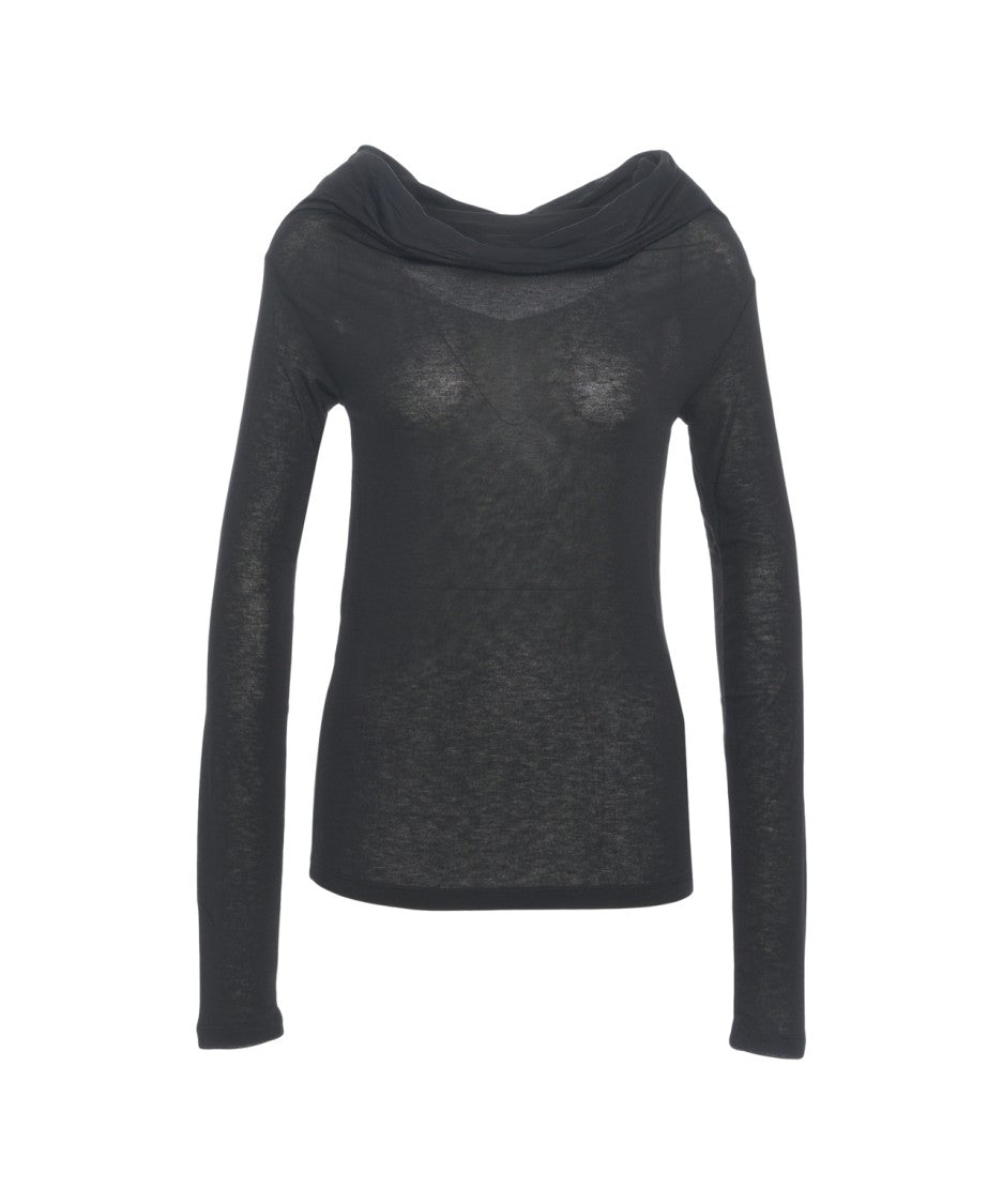 8Pm 'Ophelia' Waterfall Neck T-Shirt