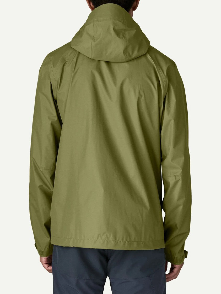 Patagonia Olive Green Torrentshell 3L Rain Jacket