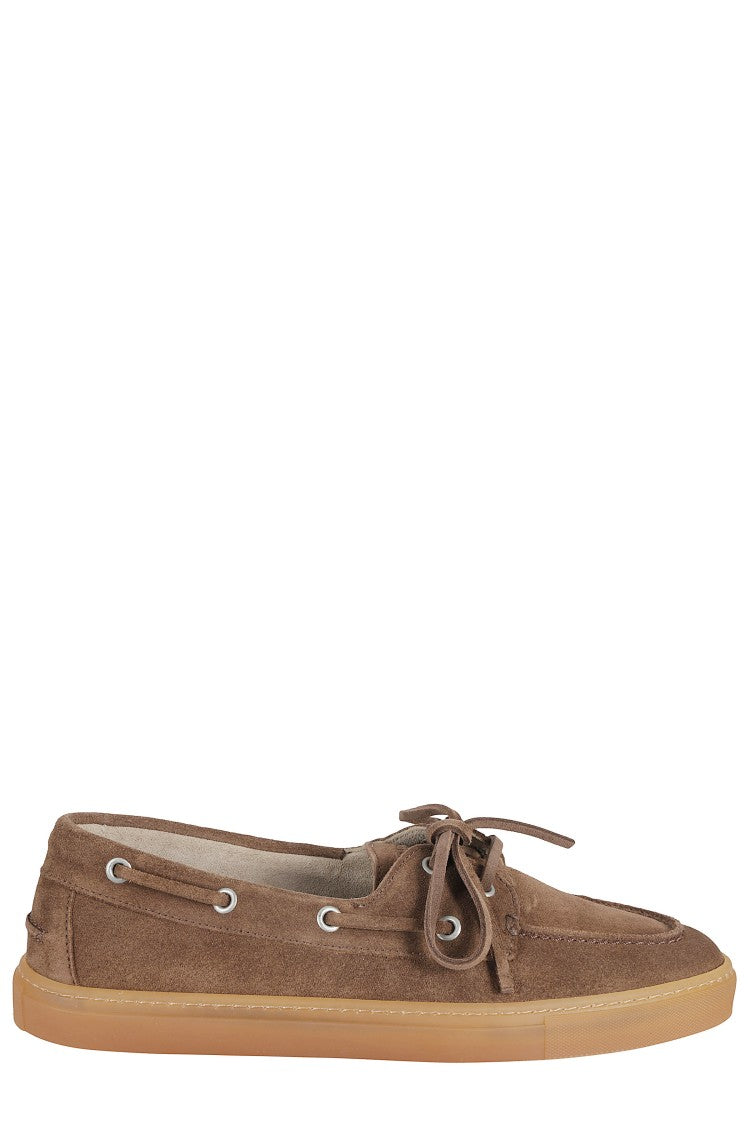 Copenhagen Studios Brown Suede Upper Leather Loafers