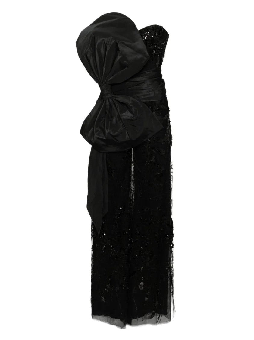 Saiid Kobeisy Embroidered Strapless Jumpsuit