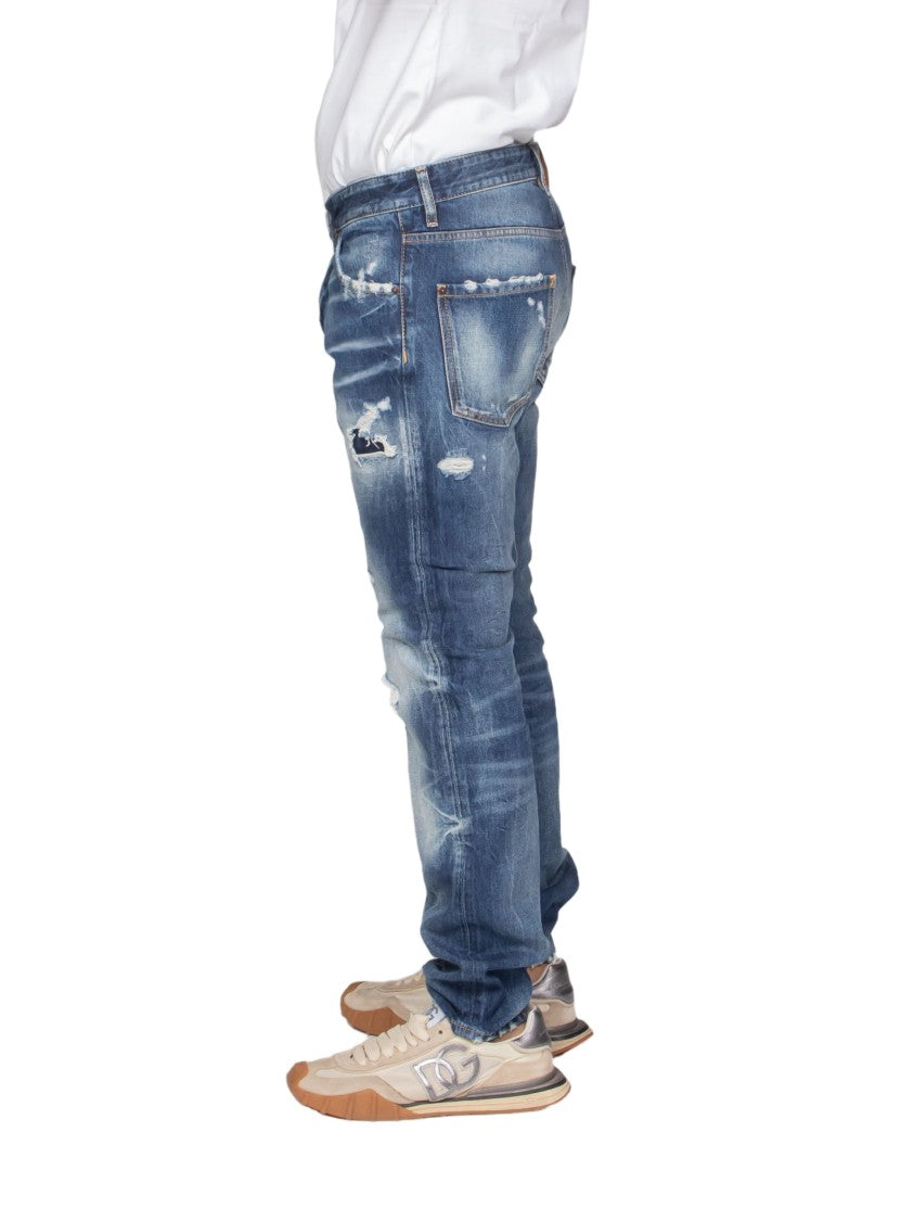 Dsquared2 Distressed Slim-Fit Denim Jeans