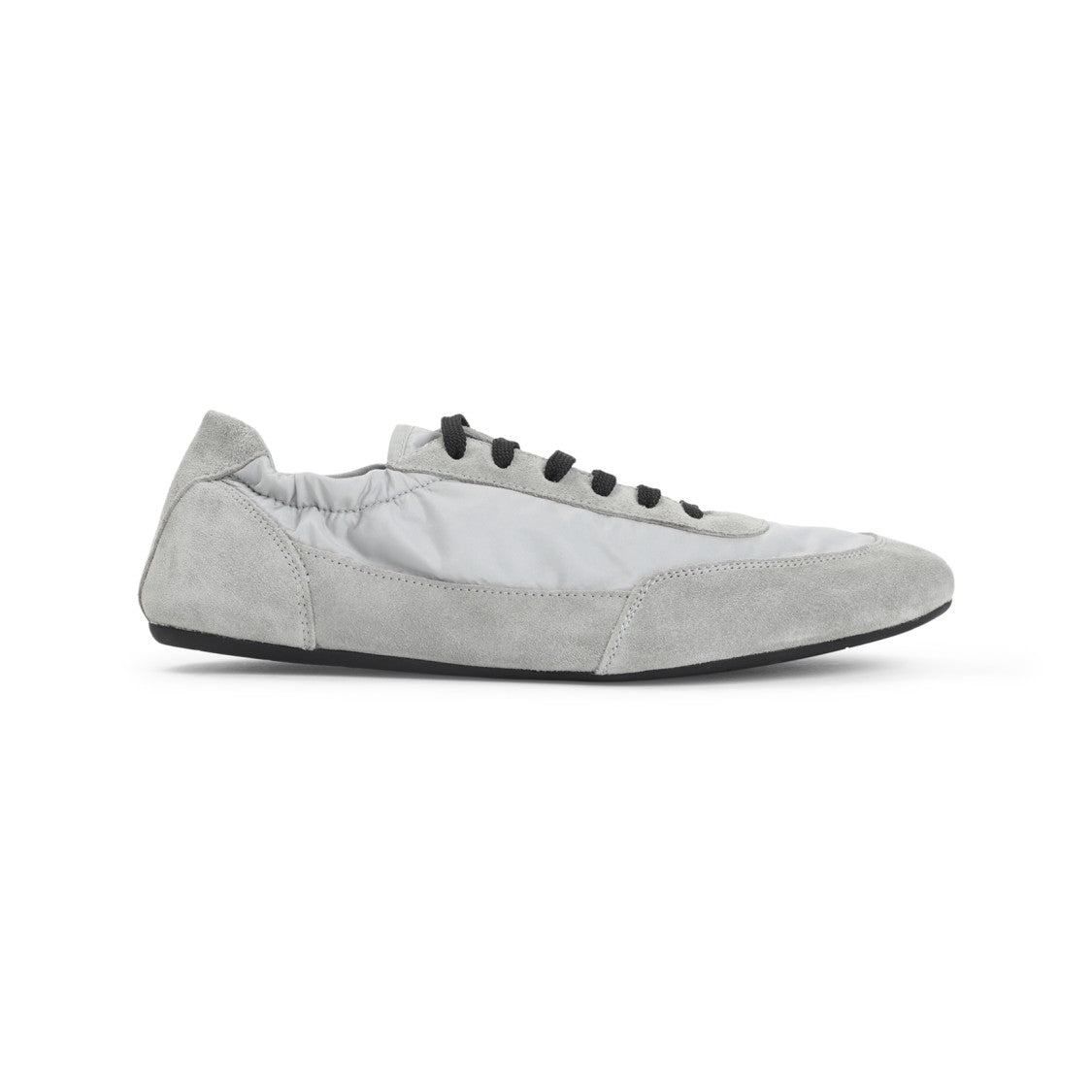 Prada Nube Calf Leather Collapse Sneakers