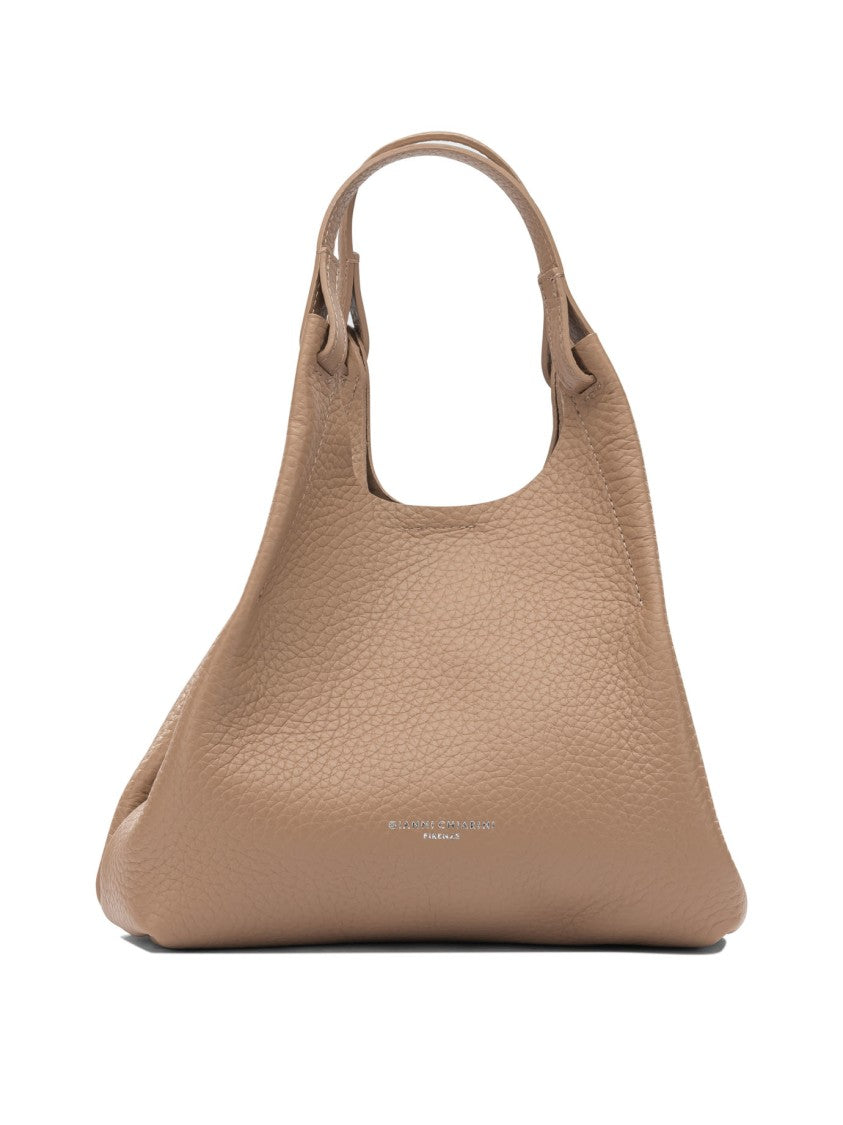 Gianni Chiarini Textured Leather Shoulder Bag With Slouchy Silhouette