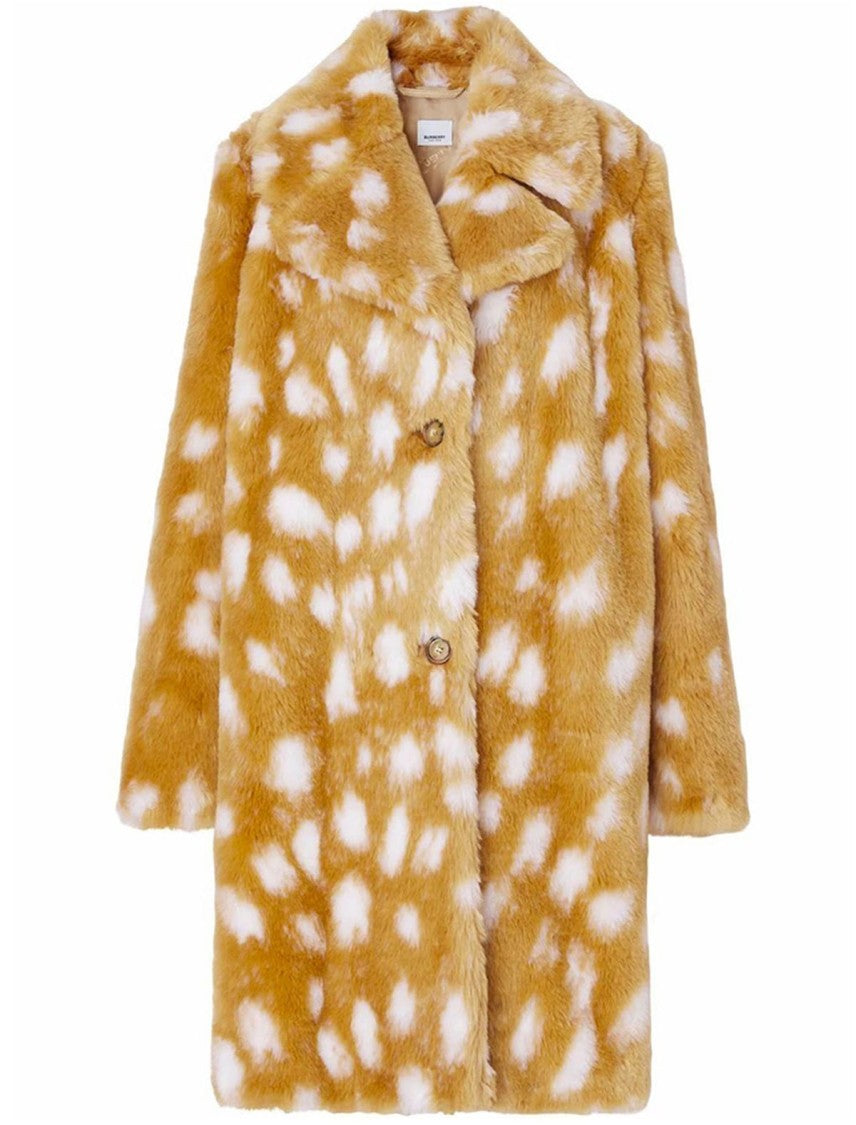 Burberry Faux Fur Coat