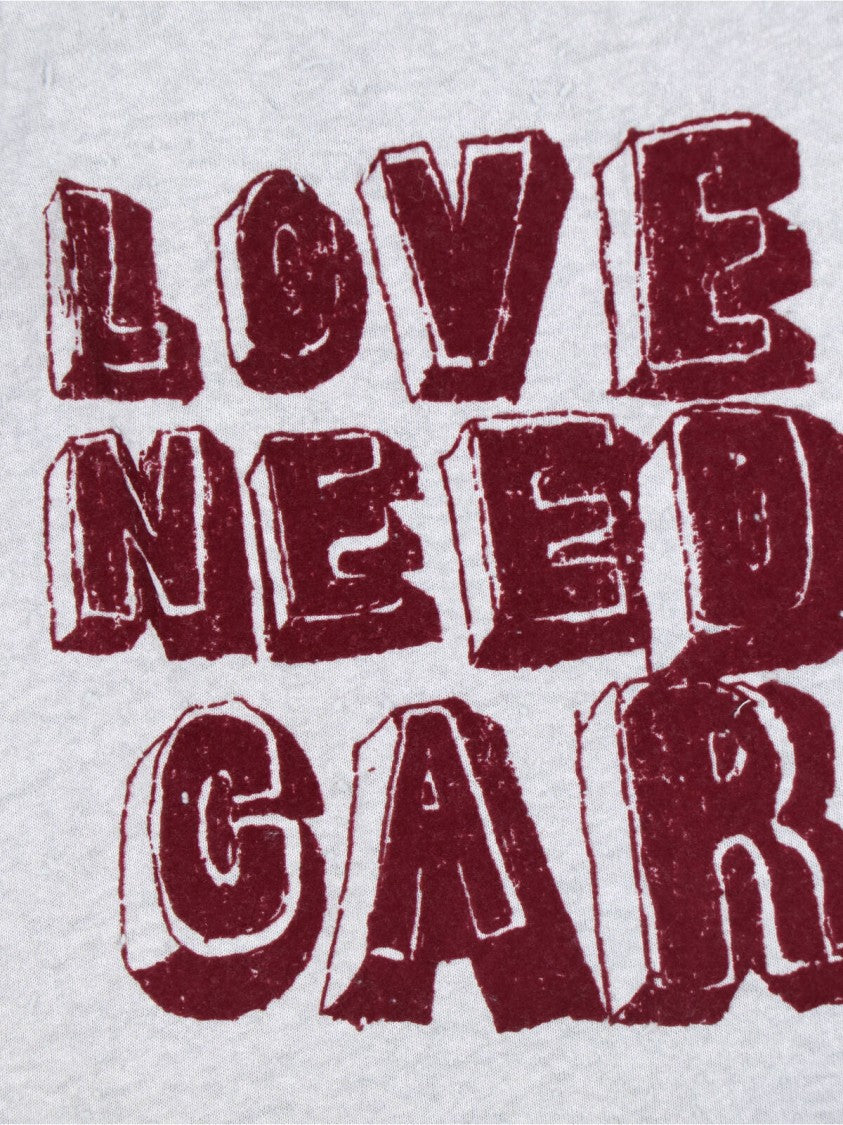 Paly "Love Needs Care" Sweater – Grey