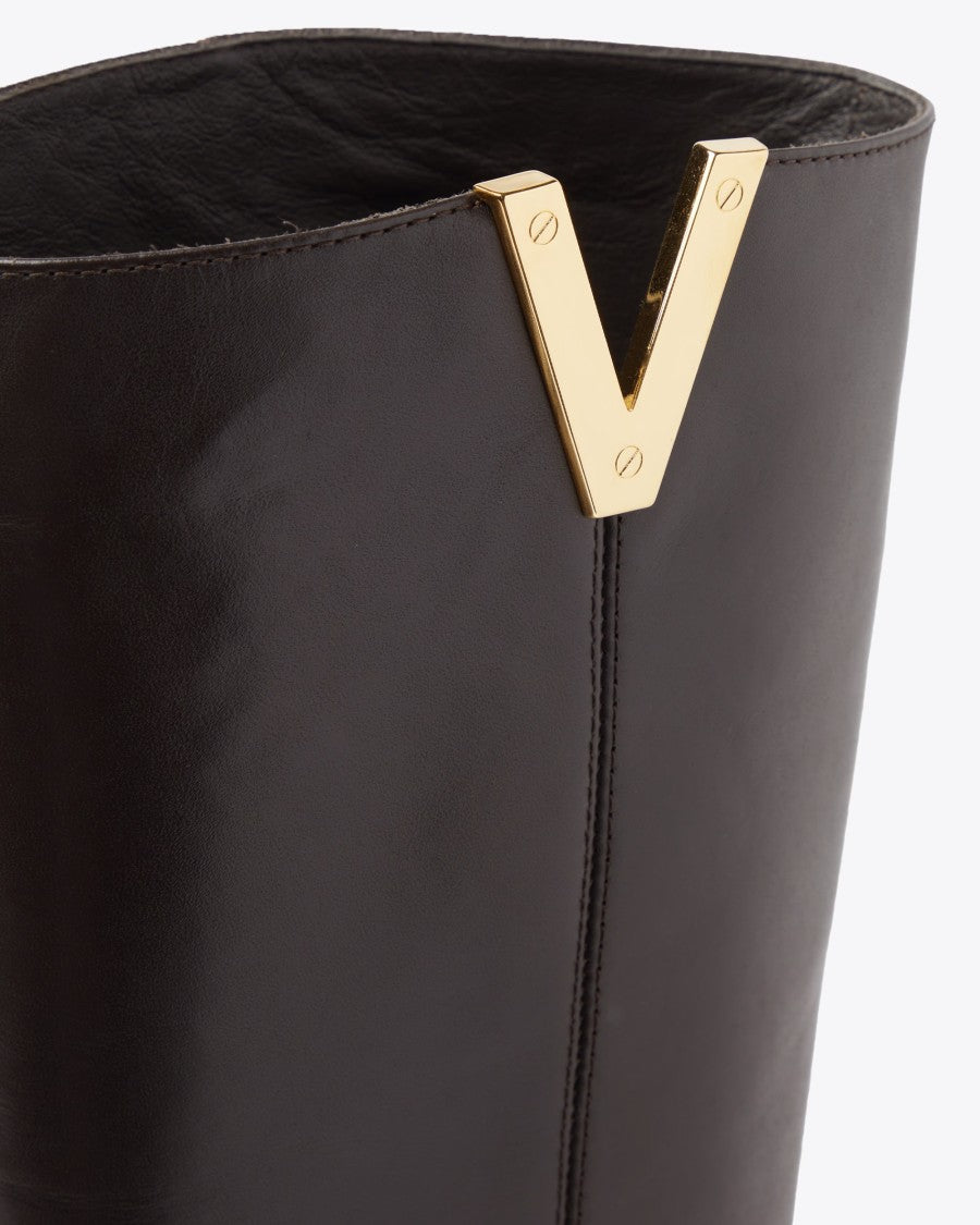 Via Roma 15 Santa Monica V Dark Brown Boots