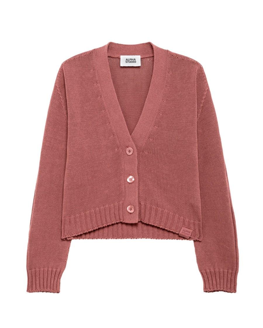 Alpha Studio Onion Integral Boxy Cardigan