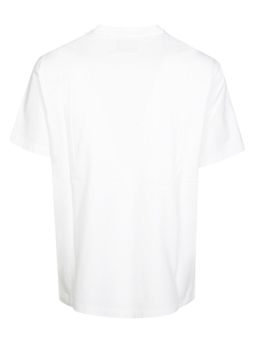 Golden Goose White T-Shirt With Iconic Star Logo