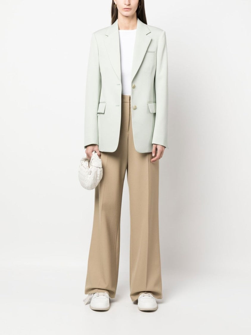 Lanvin Light Green Virgin Wool Blazer