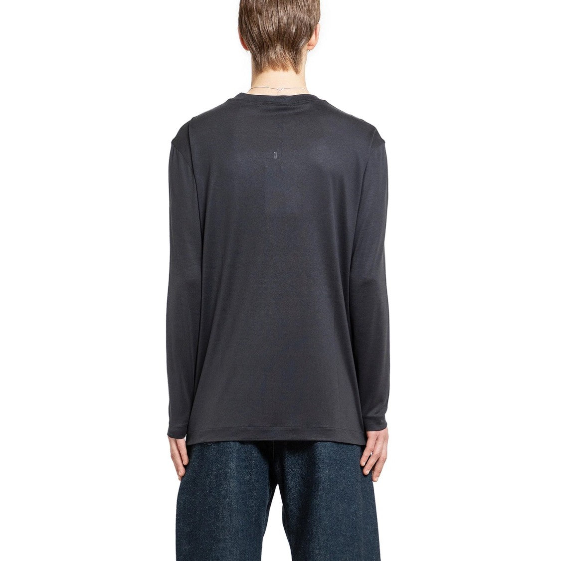 Lemaire Long Sleeve Silk T-Shirt
