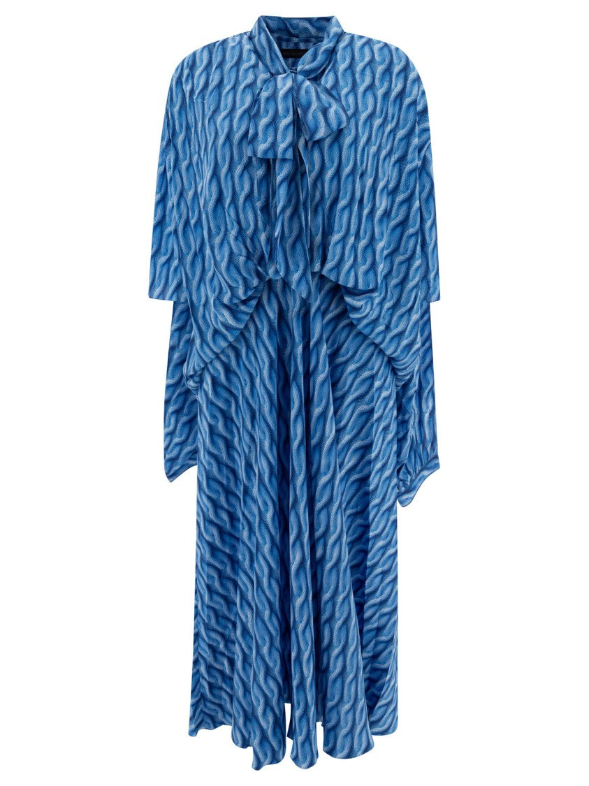 Balenciaga Flared Maxi Dress