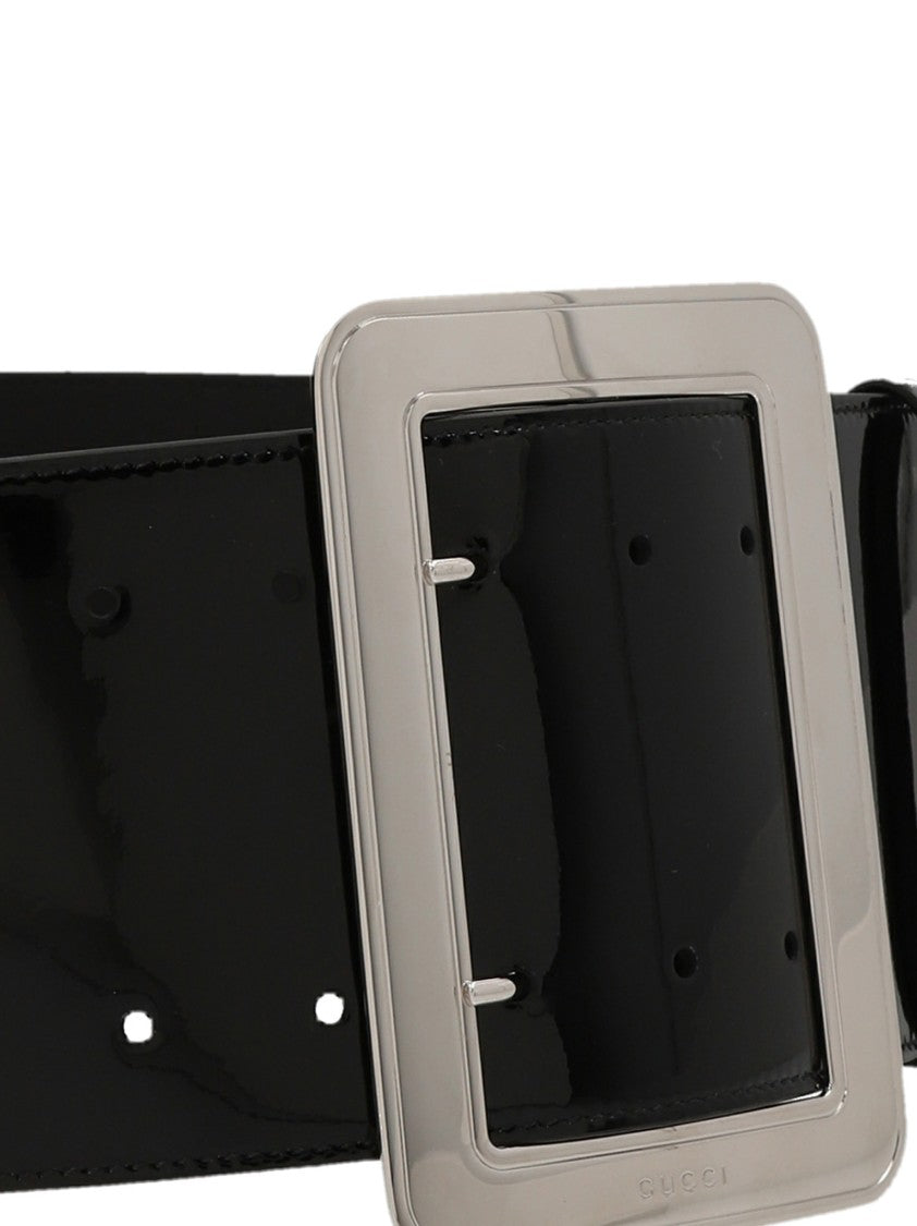 Gucci Painted Leather Belt