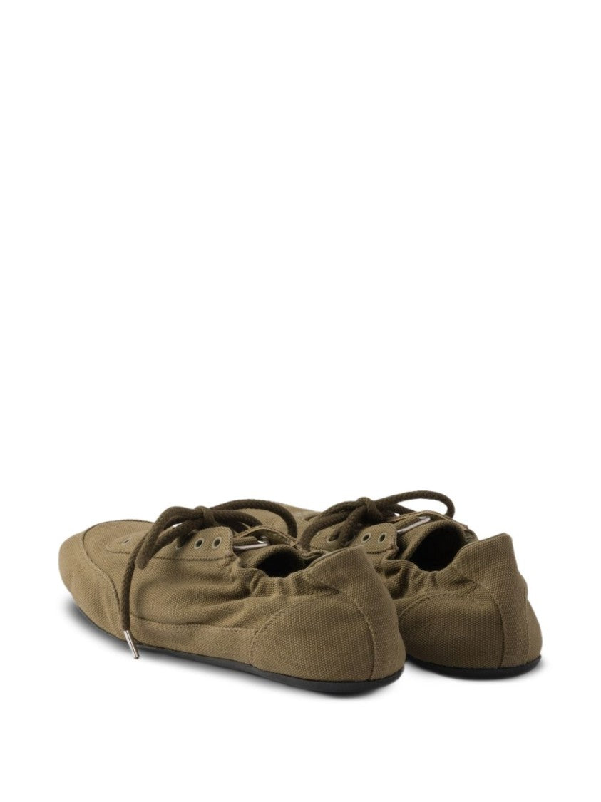 Prada Collapse Canvas Vintage Finish Sneakers