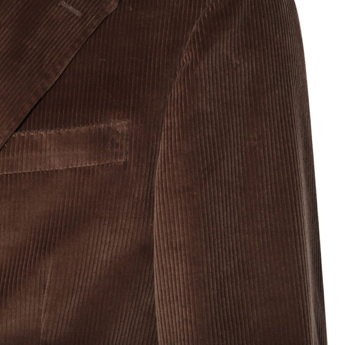 Lardini Classic Brown Corduroy Two-Piece Suit