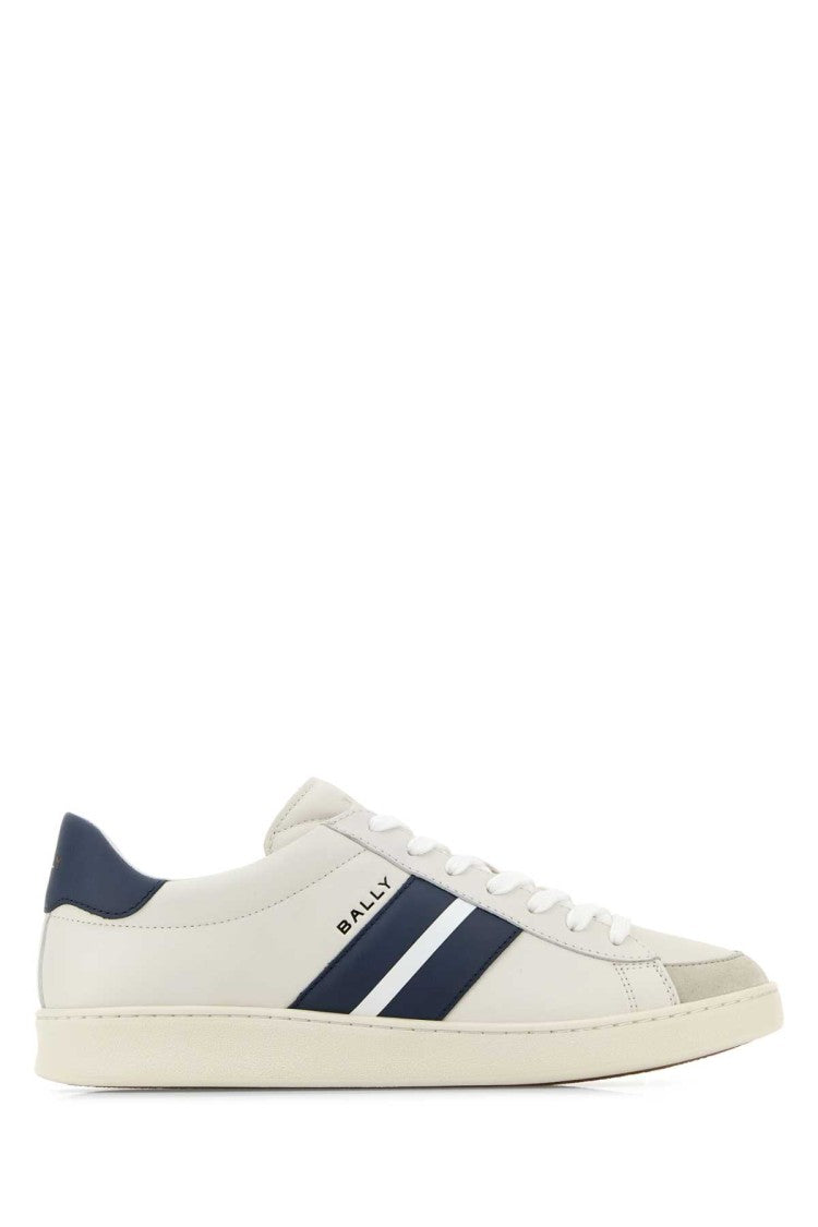 Bally White Leather Thiago Sneakers