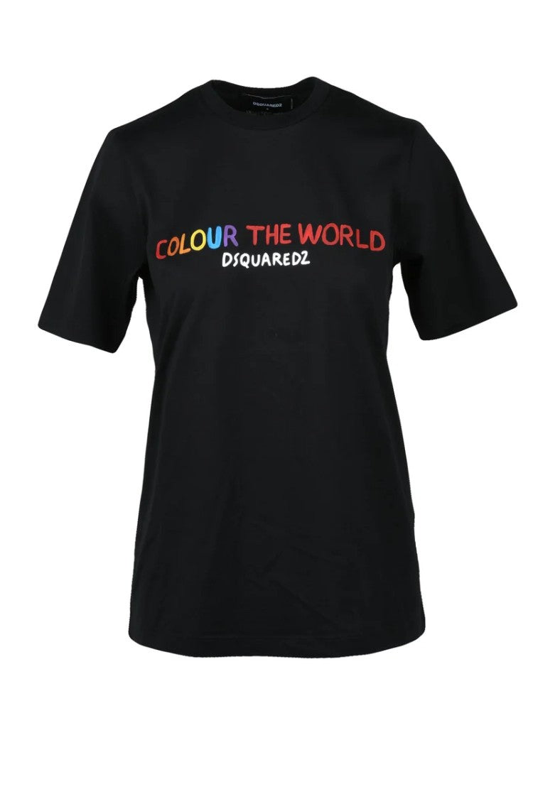 Dsquared2 Cotton T-Shirt - Black