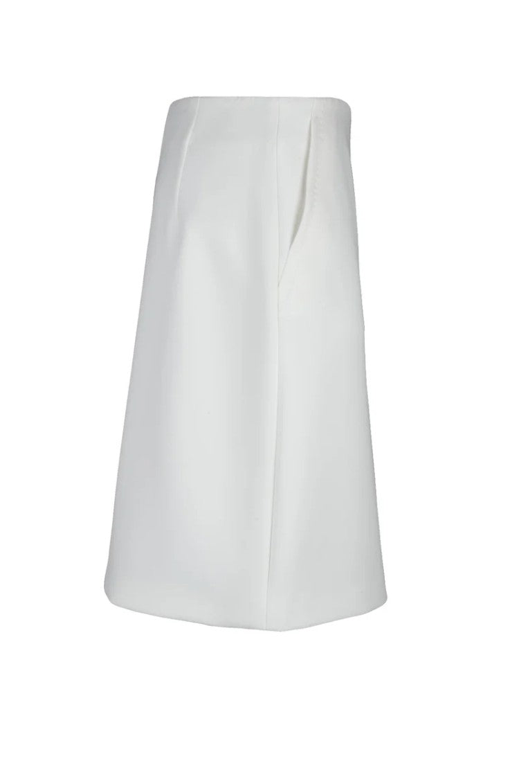 Max Mara Diadema Skirt - White