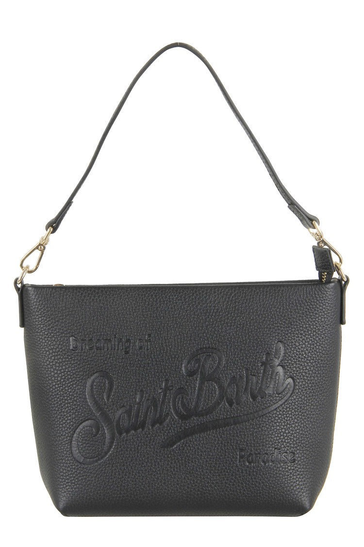 Mc2 Saint Barth Textured Leather Aline Clutch Bag