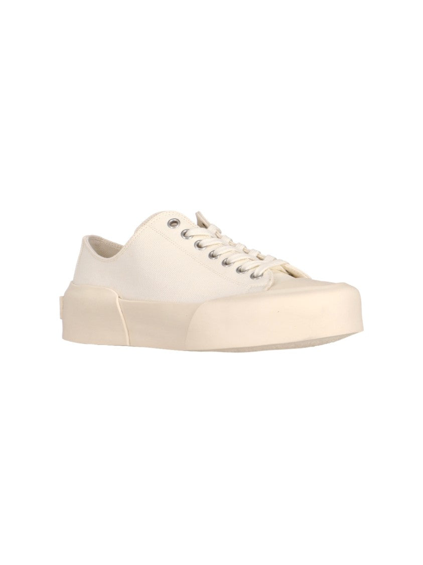 Jil Sander Low-Top Lace-Up Sneakers