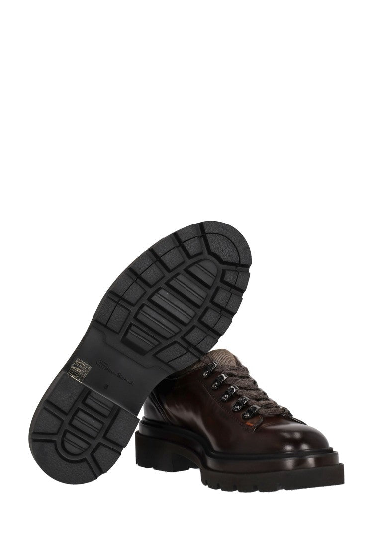 Santoni Alpine Leather Climber Shoes
