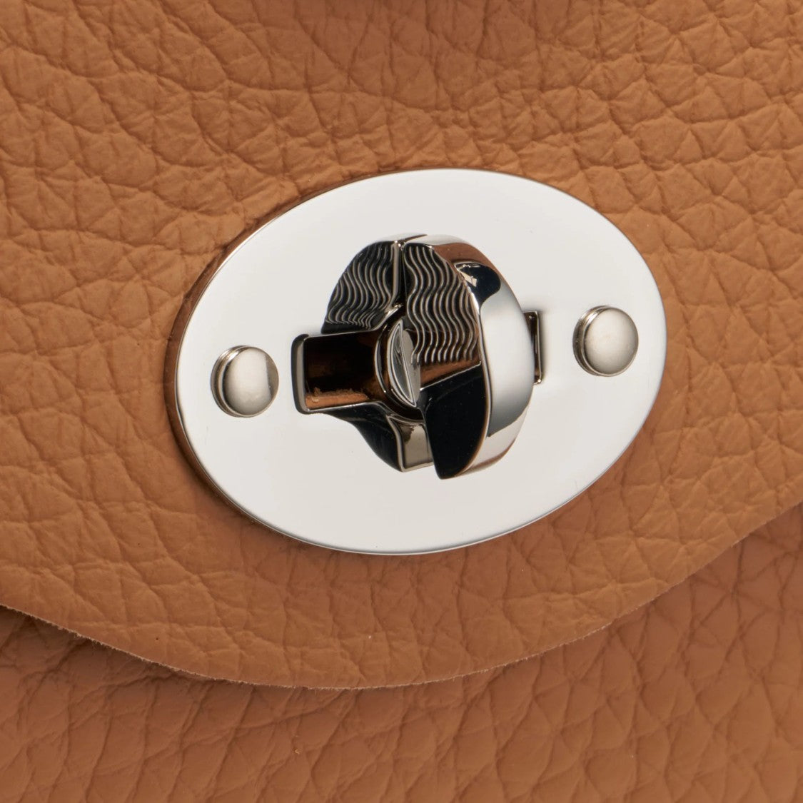 Zanellato Textured Leather Shoulder Bag With Flap Closure