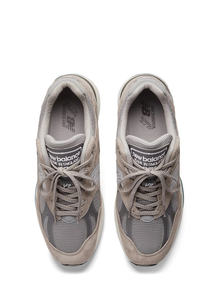 New Balance Versatile Grey Sneakers With Suede