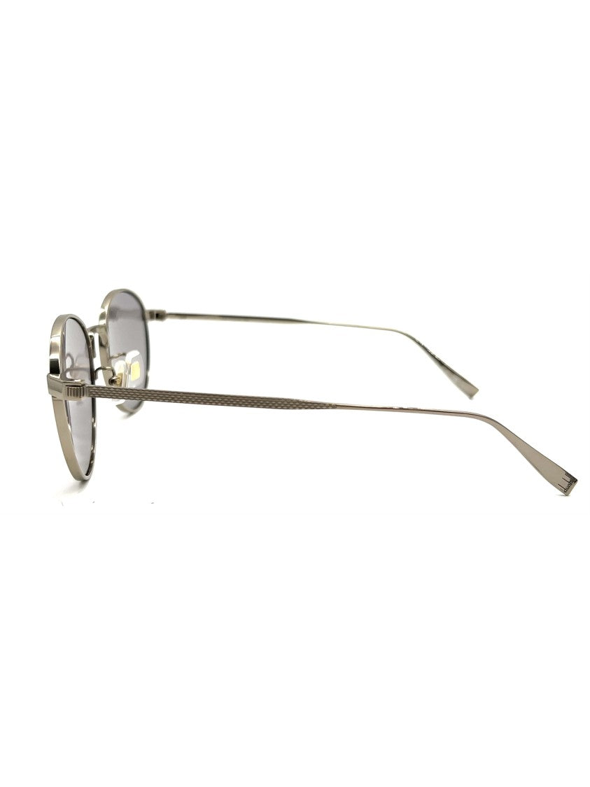 Dunhill Du0034s High-Quality Titanium Rounded Sunglasses