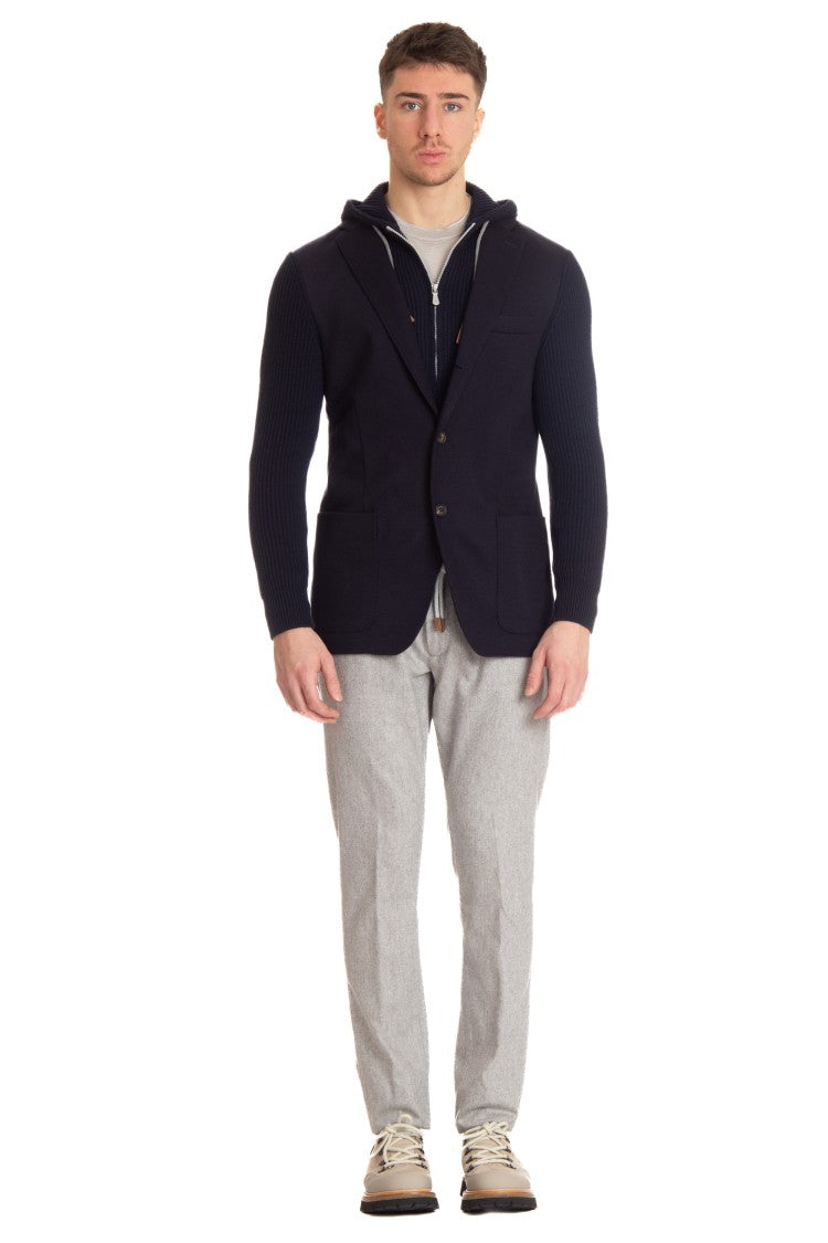 Eleventy Jacket With Removable Front Panel