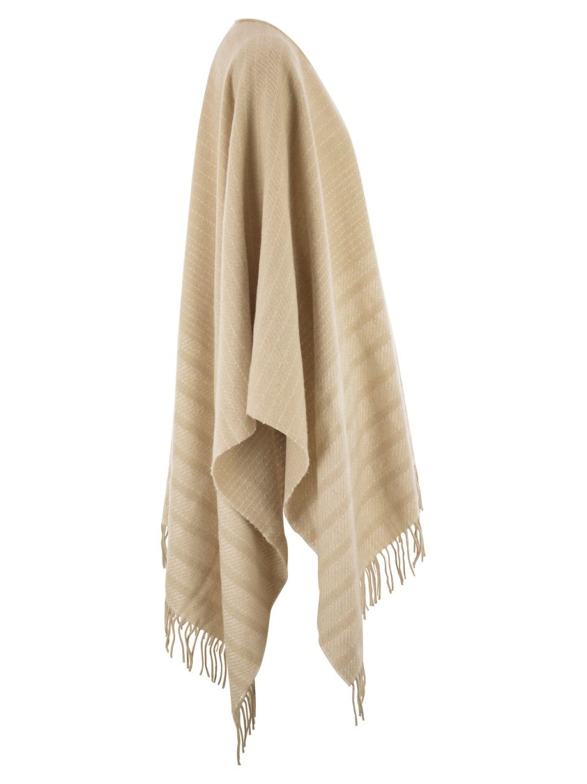 Peserico Fringed Virgin Wool