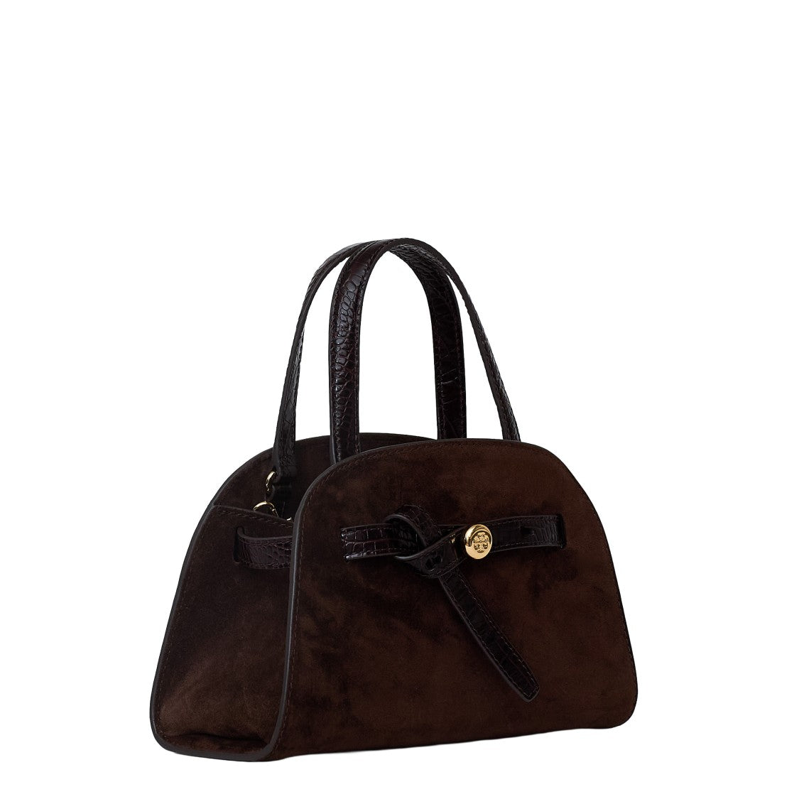 Tory Burch Romy Suede Small Bauletto Bag