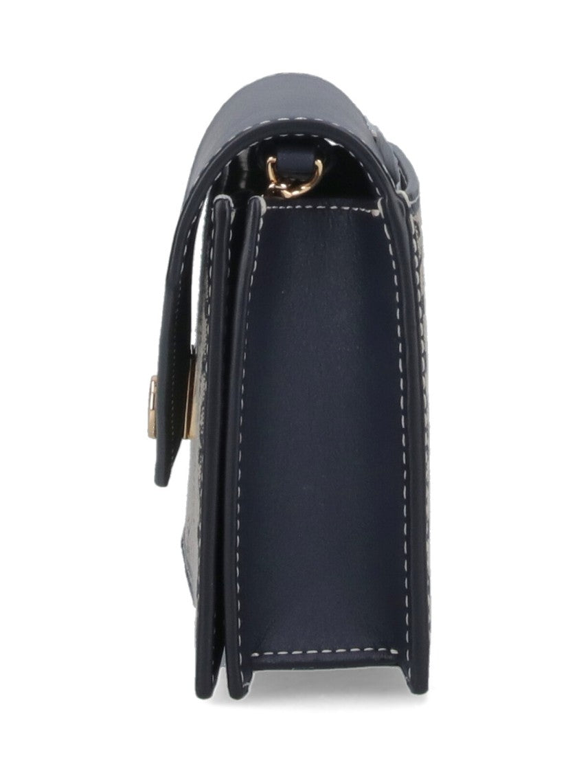 Tory Burch T Monogram Chain Wallet – Beige