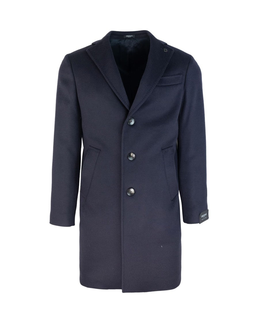 Breras Milano Wool Coat – Blue