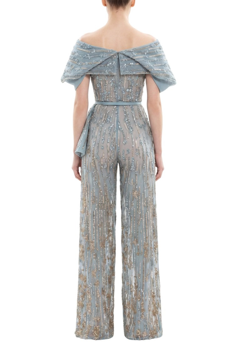 Saiid Kobeisy Embroidered Jumpsuit