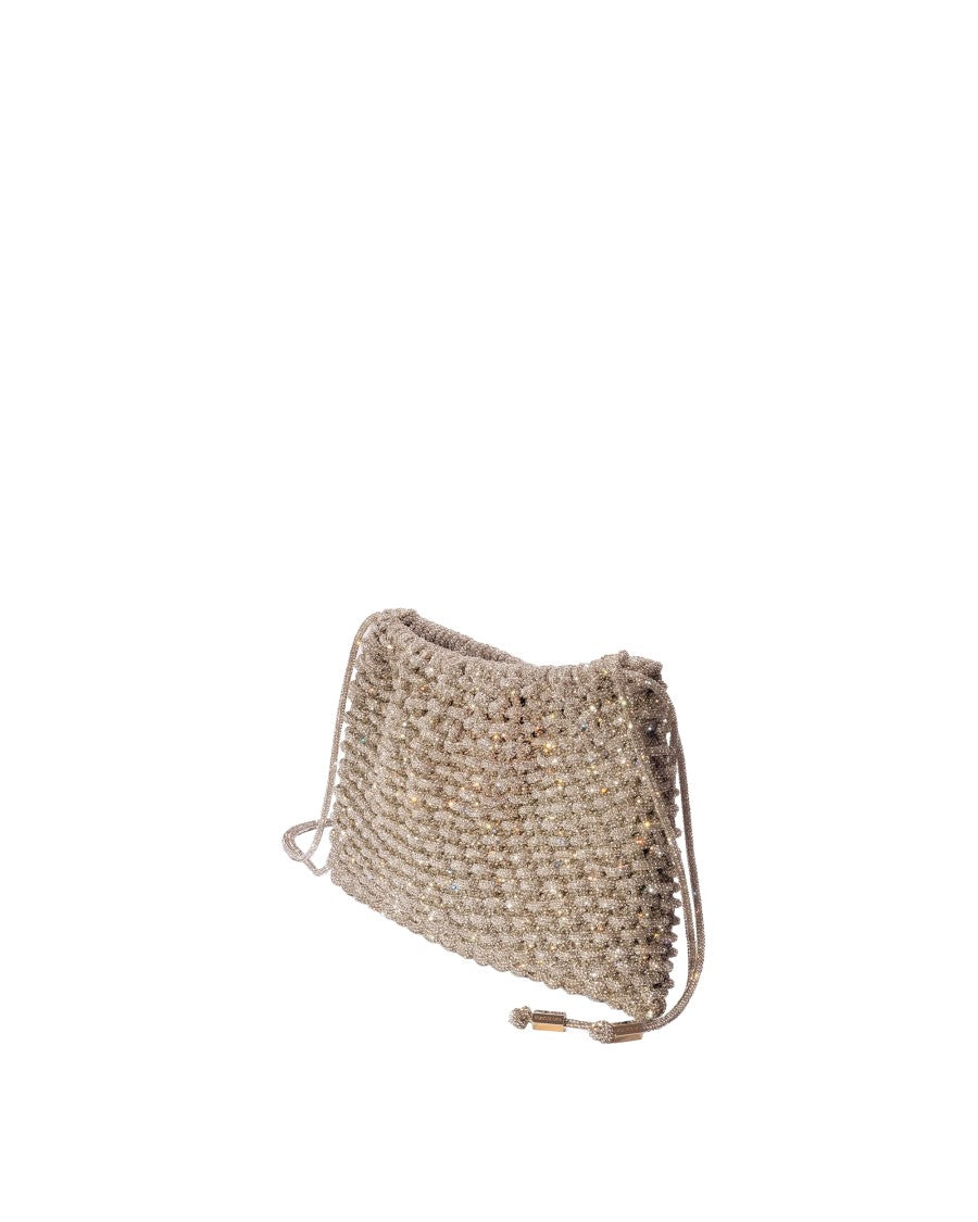 Hibourama Golden Shadows Penelope Handcrafted Crystal Bag