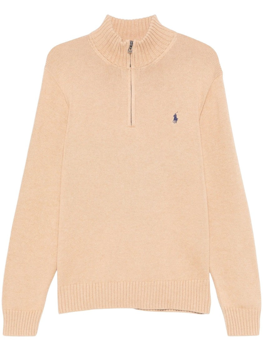 Polo Ralph Lauren Ribbed High-Collar Pullover Sweater