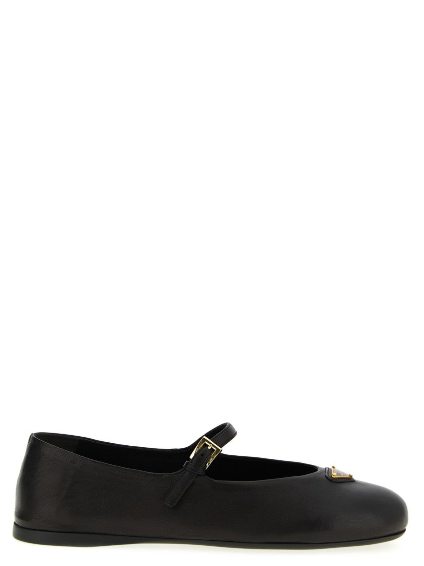 Prada Nappa Ballet Flats