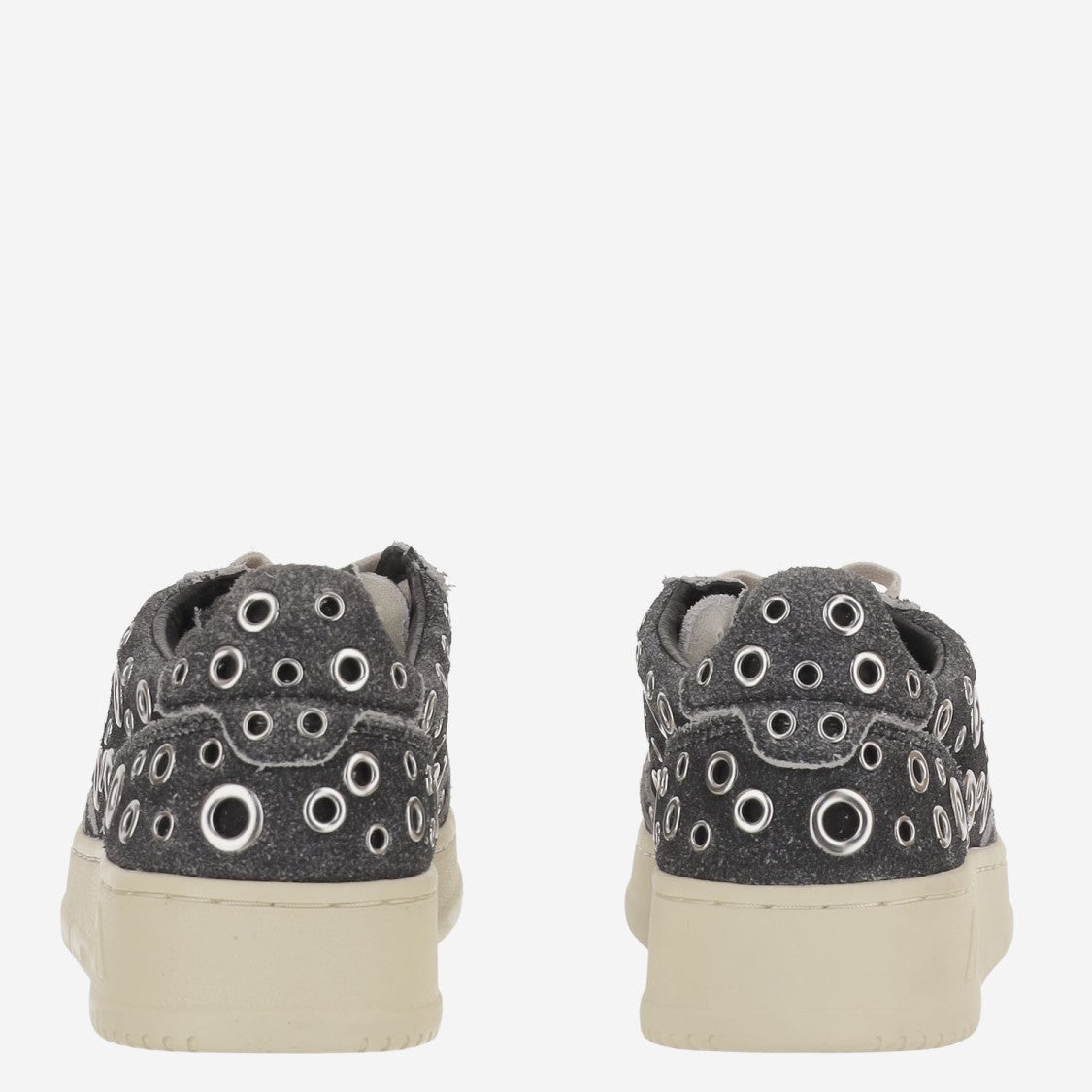 Autry Suede Sneakers With Metal Eyelets