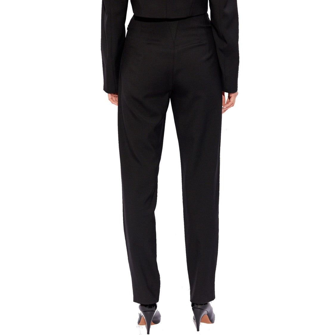Alaïa Black Wool Trousers