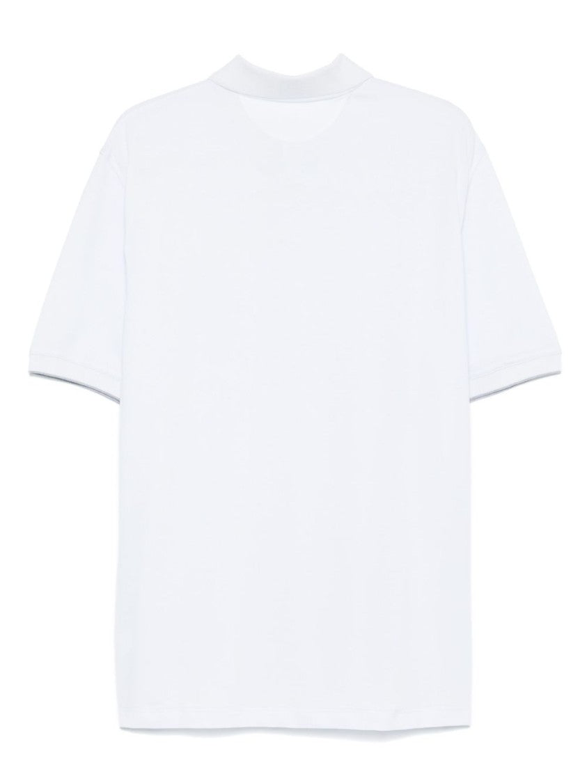 Brunello Cucinelli Classic Polo With Front Button Placket