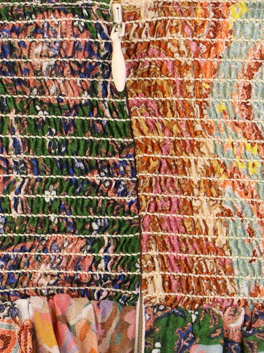 Zimmermann "Devi Halter" Maxi Dress – Multicolor