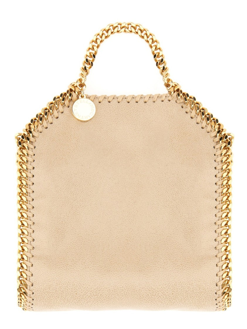 Stella Mccartney Falabella Micro Gold Chain Tote Bag
