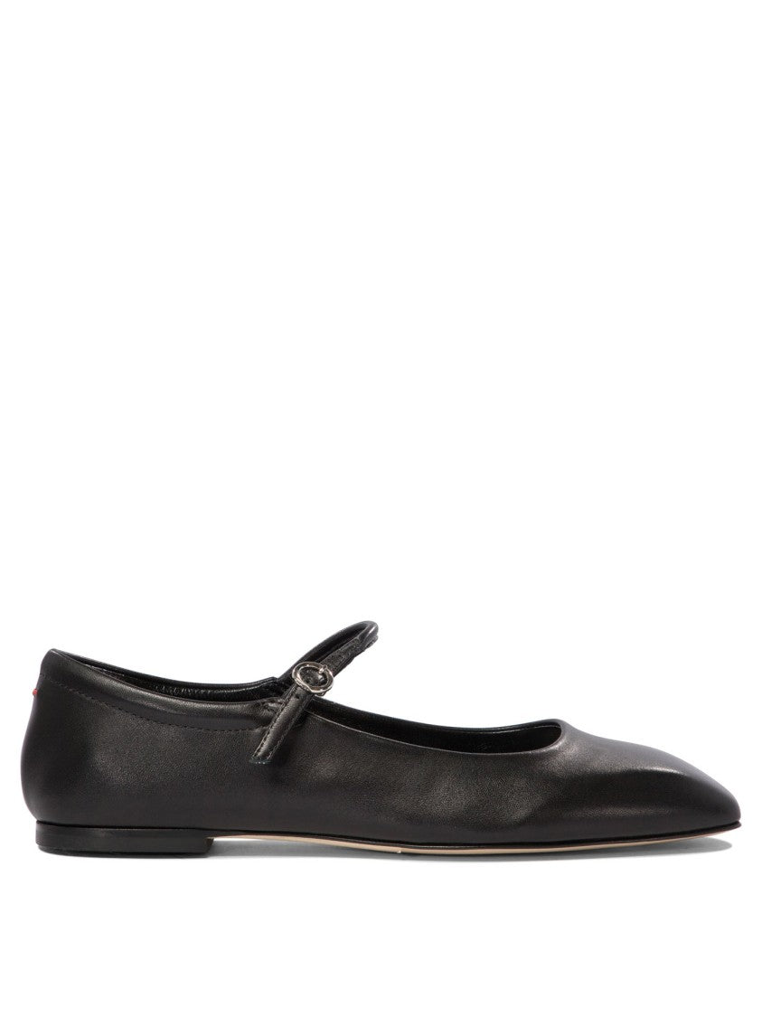 Aeydē Pointed Toe Ballerinas With Slim Instep Strap