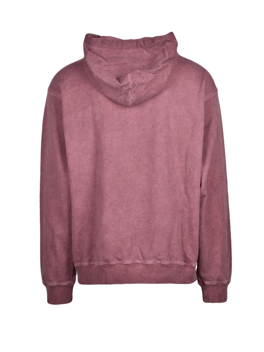Vision Of Super Antique Pink Relaxed Fit Hooded Cotton Sweatshirt