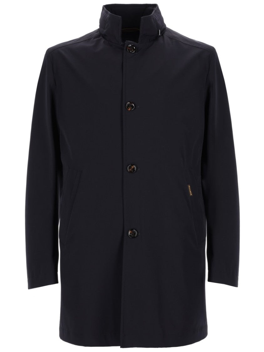 Moorer Hektor-Kn Matte Tailored Polyamide Coat
