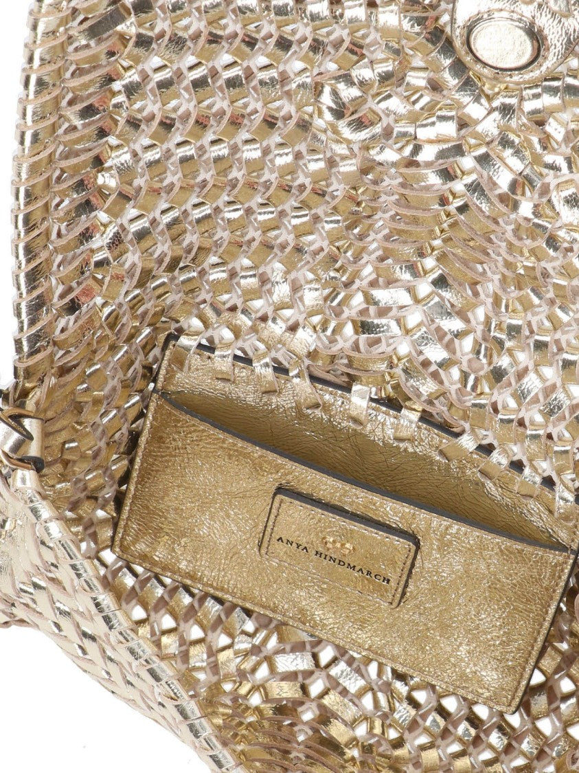 Anya Hindmarch Neeson Clutch Bag – Gold