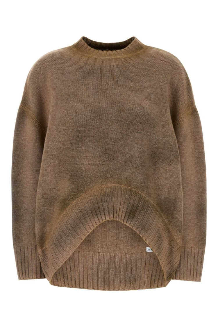 The Attico Biscuit Wool Blend Sweater