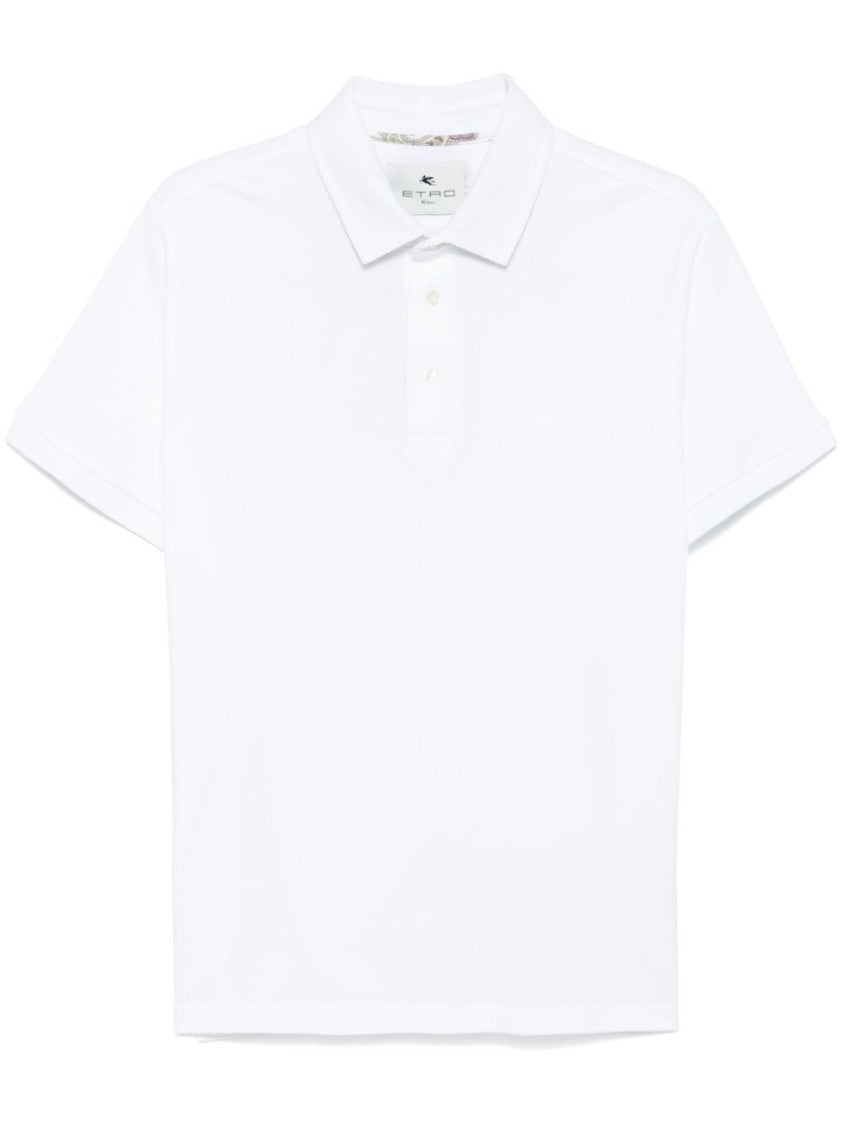 Etro Pegaso-Embroidered Polo Shirt