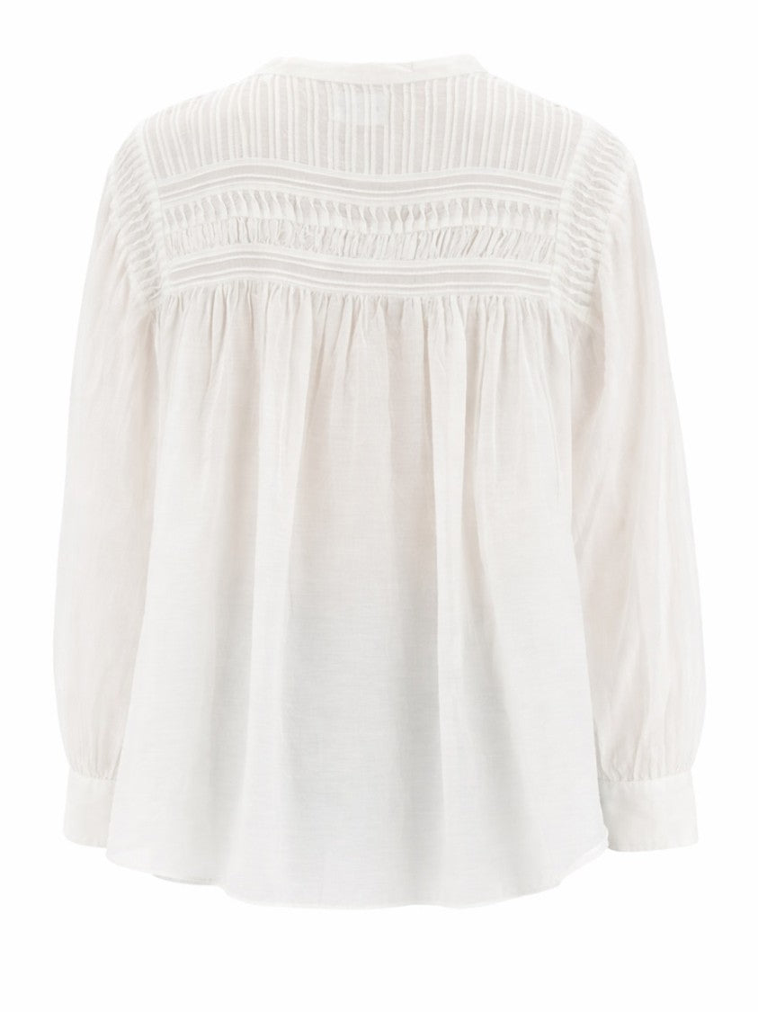 Isabel Marant Étoile Plalia Pintuck Romantic Blouse